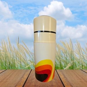 Vintage Retro Thermos Touch Top Vacuum Server 2 Liter 1978 Model 2647 Travel
